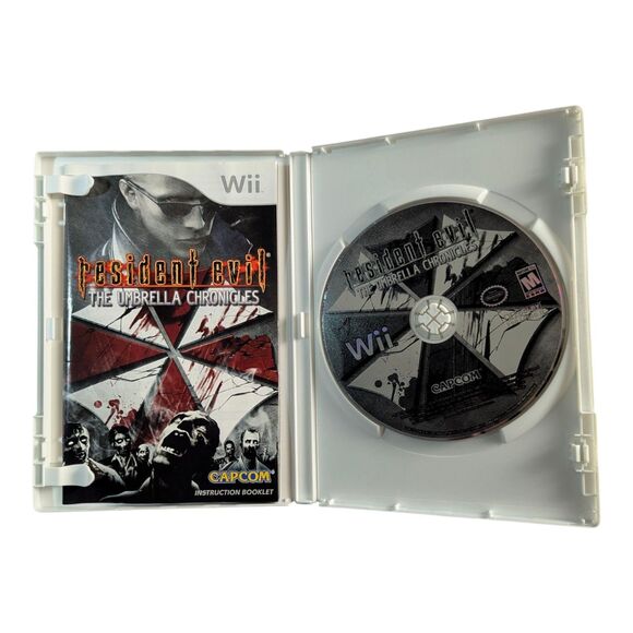 Resident Evil The Umbrella Chronicles Wii Video Game M Rated  CIB Complete - Picture 2 of 4